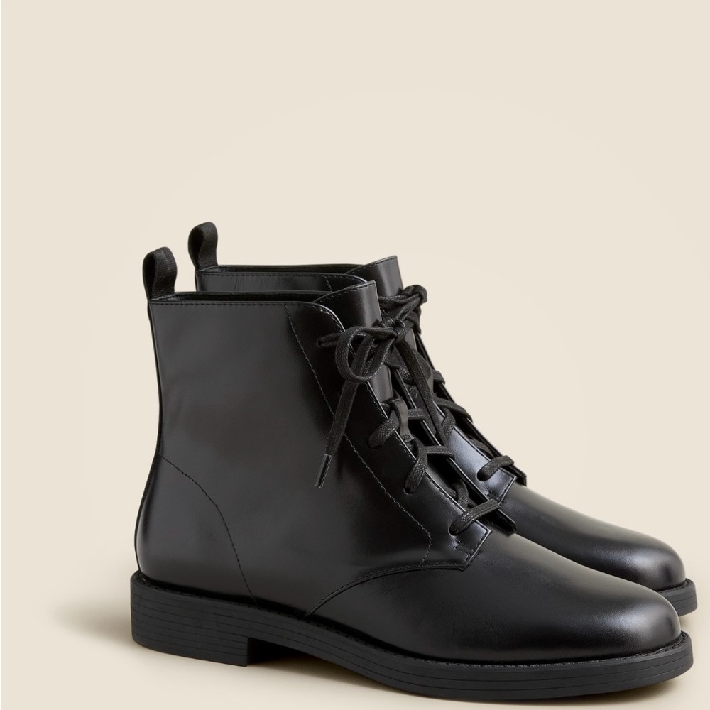 Jcrew Lace up ankle boots! Brand new, in original box.